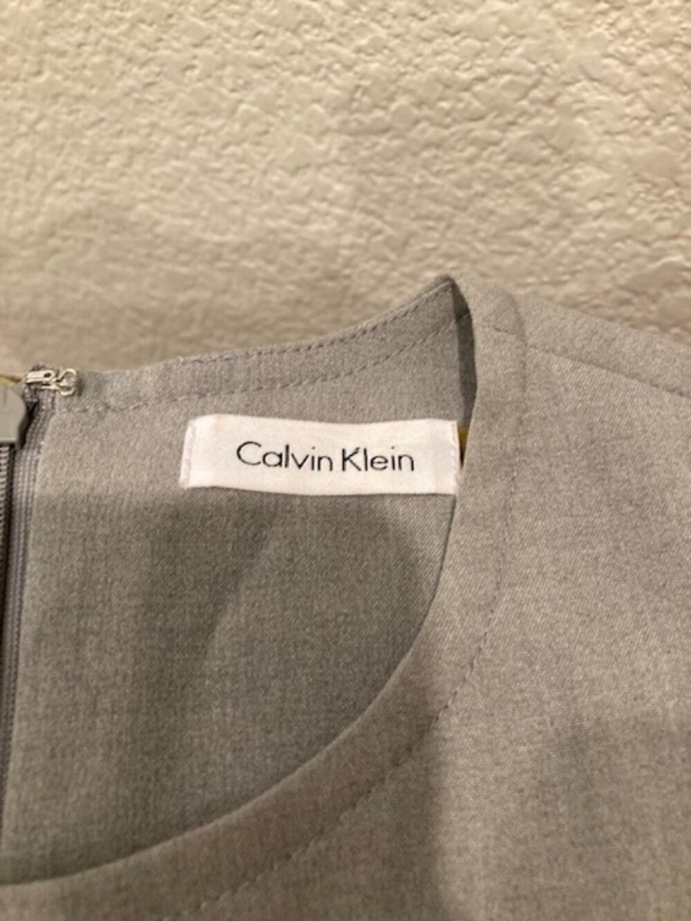 Calvin Klein Sheath Dress in Grey